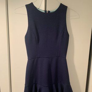 AQUA Navy Dress from Bloomingdales